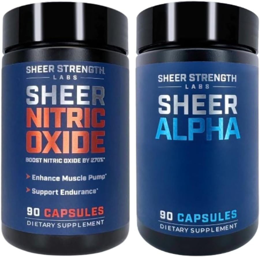 Γυμναστήριο GOD Pack - Nitric Oxide συμπλήρωμα & Sheer Alpha T Booster
