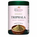 100% Organic Triphala Powder, Ayurvedic Blend with Amla and Haritaki Powder, and Bibhitaki for Gut Health, Digestive Health, Body Detox and Internal Cleansing - 8oz Tin Box