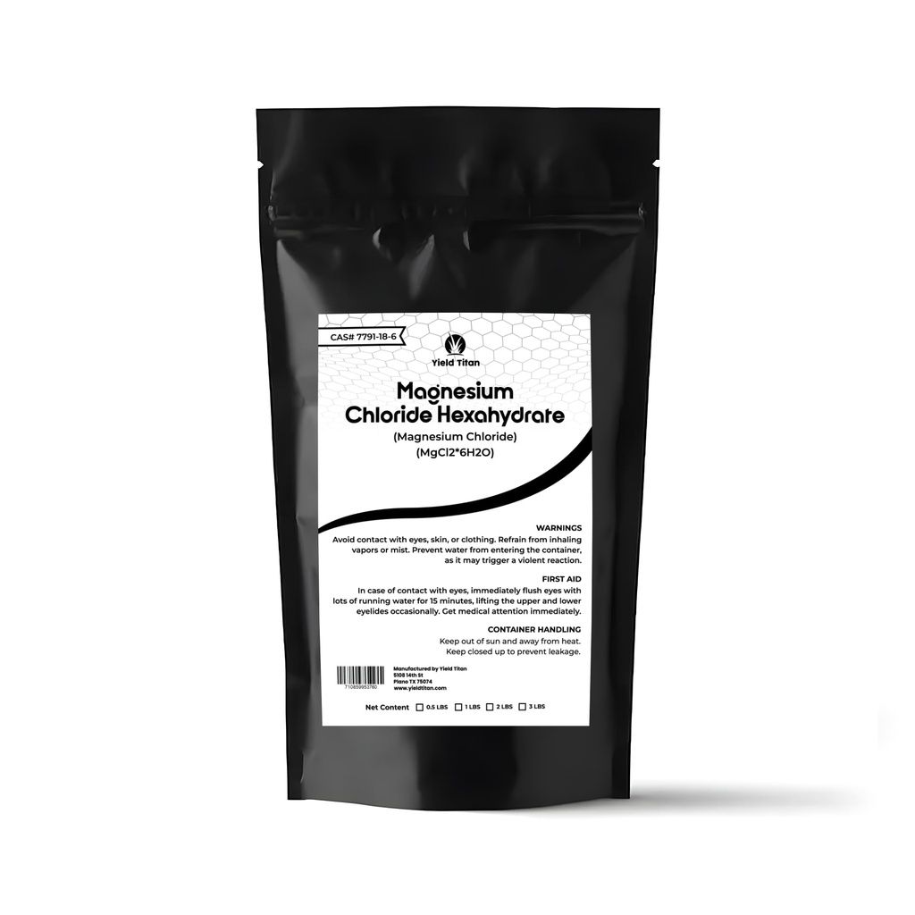 Magnesium Chloride Hexahydrate (Magnesium Chloride) (MgCl2·6H2O) - Chemical (1lb)