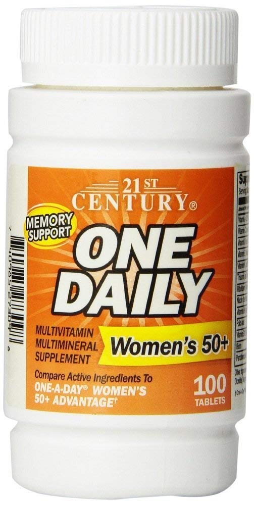 21st Century One Daily Women`s 50+ Tablets 150 Count (2 Pack)