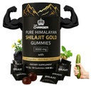 Shilajit Gummies for Men & Women | 3000mg Pure Organic Himalayan Shilajit with Ashwagandha Gokshura | Non-GMO, No Added Sugar | 85+ Trace Minerals & Fulvic Acid | 60 Gummies