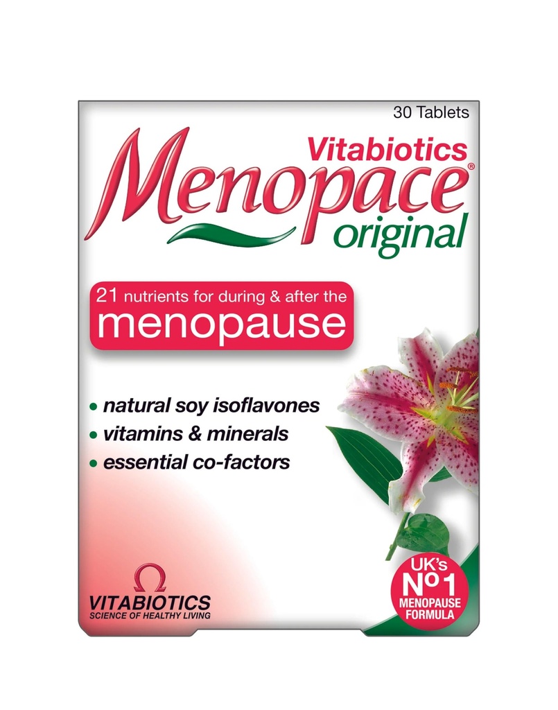 Menopace Vitabiotics - 30 Tablets