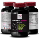 MENOPAUSE SUPPLEMENTS FOR WOMEN - menopause for women, menopause relief, menopause support, red clover, black cohosh, Soy Isoflavones, Dong Quai Root, Sage Leaf, Chasteberry Fruit, 3Bot