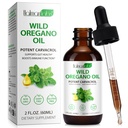 Organic Oregano Oil Liquid Drops, Natural Herbal Supplement with Oil of Oregano Drops, Immune, Digestive Support & Energy, Non-GMO, Gluten Free, 2 FL OZ