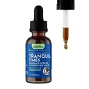 Animal Essentials Tranquility Blend - Valerian Root for Dogs & Cats, Organic Calming Drops for Dogs & Cats, Natural Pet Care Supplement to Relax & Sleep, Herbal Calm Support - 2 fl oz