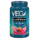 Vega Όλα σε μια βιολογική διατροφή - 20g φυτικής πρωτεΐνης, Berry, 20 εξυπηρετούν, βιταμίνες A & C, Προβιοτικά, Πράσινοι, Vegan, Keto, Χωρίς γλουτένη, 24.3oz (Packing May Vary)
