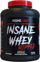 Insane Labz Insane Whey Ripped, Lean Myster Building Protein με L-Καρνιτίνη και CLA Oil Powder, 5lbs 60 Servings, Βανίλια