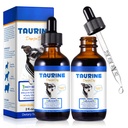Taurine for Dogs,Taurine Liquid Supplement for Dogs Supporting Heart, Vision, Overall Vitality & Metabolic Balance 60ml-2PCS