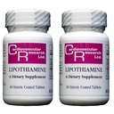 Cardiovascular Research Lipothiamine Vitamin B1 with Alpha-Lipoic Acid New Tamper Resistant Tearstrip Store and Ship Box 120 Count