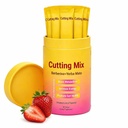 New Cutting Drink Mix – Berberine, Chromium, Satiety & Metabolism Suppor | Gut Health & Energy | Sugar-Free, Vegan, Non-GMO | Strawberry Açaí Flavor – 30 Sticks