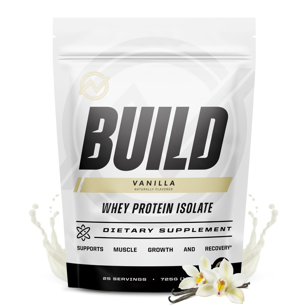 Outwork Nutrition Whey Isolate Protein Powder - Accelerates Muscle Building & Recovery - Low Lactose, Gluten-Free - Post Workout Supplement - Enhanced Protein Synthesis, Vanilla, 1.6lbs