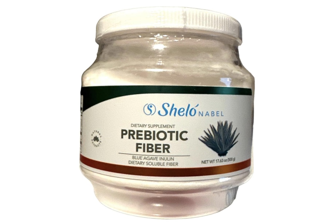 Generic Shelo Nabel Prebiotic Fiber Blue Agave Inulin Powdered Premix 17.63 oz, White