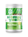 Manitoba Harvest Organic Hemp Pro Fiber Protein Powder, Chocolate, 16oz; with 10g of Fiber & 8g Protein per Serving, Preservative-Free