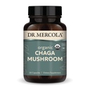 Dr. Mercola Organic Chaga Mushroom, 30 Σερβιέτες (30 δισκία), Συμπλήρωμα διατροφής, Υποστηρίζει Υγιής Ανοσολογική Λειτουργία, Μη-ΓΤΟ, Πιστοποιημένο Organic USDA, NSF Περιεχόμενα Πιστοποιημένα