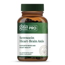 GAIA HERBS PRO Serenocin Heart-Brain Axis - Heart Health Support - with Turmeric Root, Hawthorn Berry, Fenugreek Seed & More - Organic & Vegan - 60 Liquid Phyto-Caps (60 Servings)