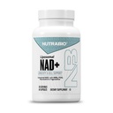 NutraBio Liposomal NAD+ Supplement with Resveratrol, NMN & PQQ for Longevity and Cell Support for Men and Women, Long-Term Vitality, 60 Capsules