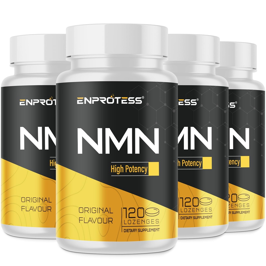 Sublingual NMN 500mg, Max Absorbency & Fast-Acting NMN Supplement（480-Day Supply）, 99% Pure NMN (Nicotinamide Mononucleotide) for NAD, Cell, Immune, Energy, Muscle, Anti-Aging, Longevity, 480 Lozenges