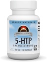 Source Naturals Serene Science 5-HTP, Συμπλήρωμα διατροφής μη ΓΤΟ, 200 mg - 30 Κάψουλες