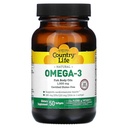 Ωμέγα-3 1000mg ιχθυέλαιο Χώρα Ζωή 50 Softgel