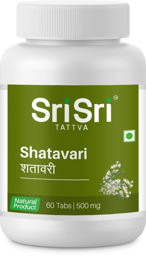 Sri Sri Ayurveda Shatavari Ayurvedic Tablets (60 Tablets)