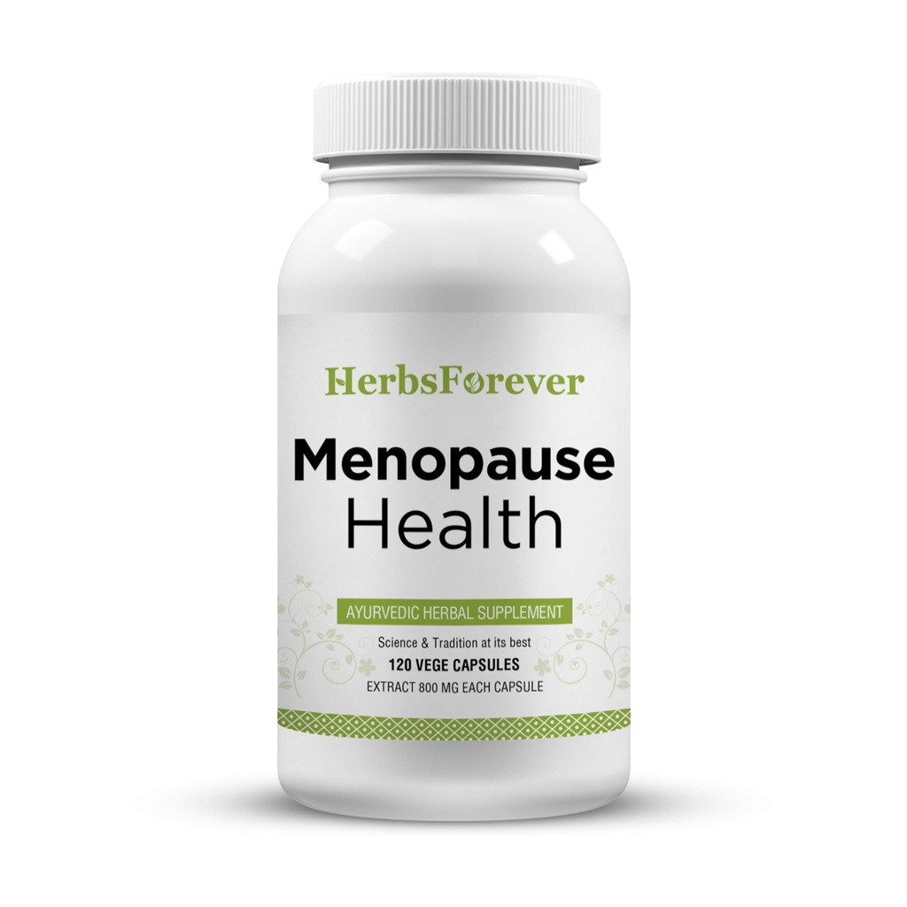 Herbsforever Menopause Support Supplement for Women | Natural Herbal Formula, Hormone Balance | Hot Flash Relief, 120 Capsules