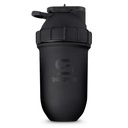 SHAKESPHERE Stainless Steel Shaker Bottle - 24oz Insulated Protein Shaker Bottle for Hot & Cold Drinks - Ideal for Shakes & Smoothies, Leak-Proof, BPA-Free, No Mixer Ball Needed, Matte-Black