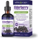 Nature's Liquids Organic Elderberry Syrup Sugar Free 