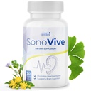 SonoVive Capsules, Original Formula Designed for Ear Wellness, Supports Focus & Concentration - 30 Capsules, 1 Month Supply
