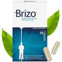 Brizo Prostate Health Supplements for Men - Herbal Capsules for Mens Urinary Health - Reduce Frequent Urination - 1 Month Supply