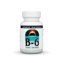Πηγή Naturals Βιταμίνη B-6 100mg, Υποστήριξη ανοσοποιητικού συστήματος, 100 δισκία