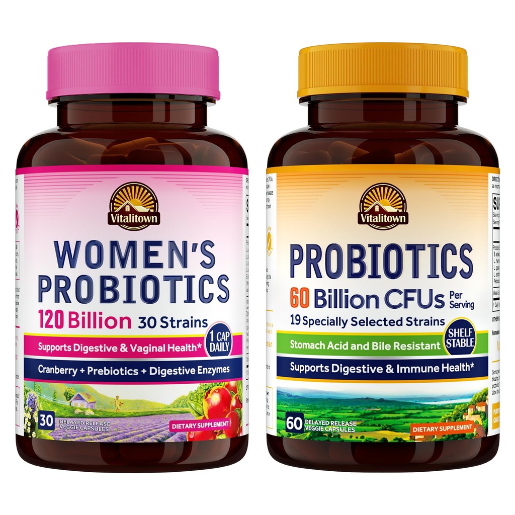 Vitalitown Probiotic Bundle (Pack of 2) 