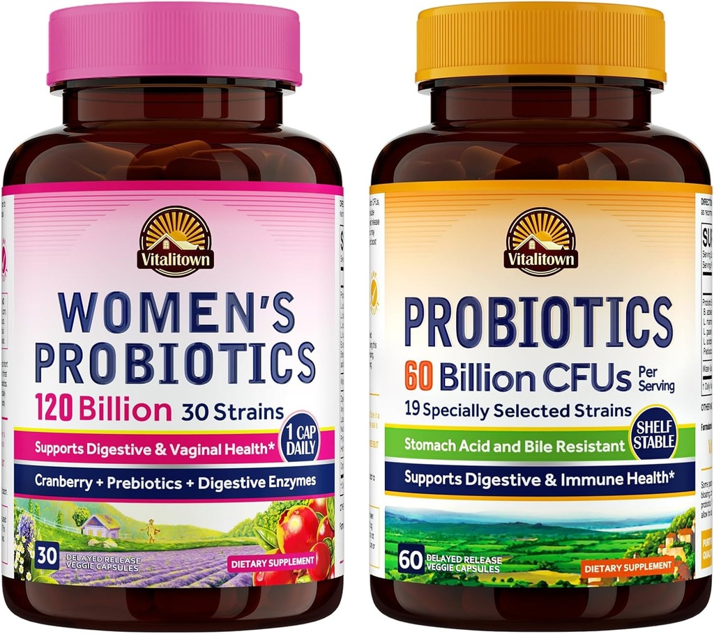 Vitalitown Probiotic Bundle (Pack of 2) 