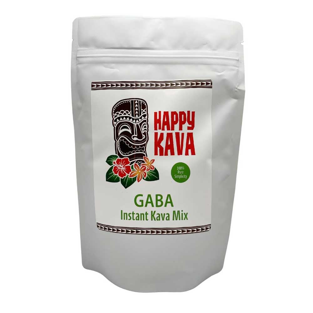 Instant GABA Kava Mix – Ultra-Micronized Noble Kava with Pharma-Grade GABA | 99% Root Material Removed | Smooth, No-Strain, Fast-Acting Relaxation Blend | 4 oz