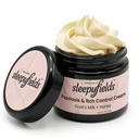 SLEEPY FIELDS Psoriasis & Itch Control Cream – Goat’s Milk + Honey for Dry, Flaky Skin – Natural Relief with Aloe Vera, Shea Butter – Non-Greasy, Hypoallergenic, Paraben-Free – 2oz.
