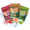 FocusFuel Energy Chews – Trial Size Variety Sample Pack (9 Servings) – 100mg Caffeine + Alpha GPC + L-Theanine + B12, Magnesium – Peach, Green Apple, Strawberry Lemonade Flavors – No Crash or Jitters