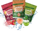FocusFuel Energy Chews – Trial Size Variety Sample Pack (9 services) – 100mg καφεΐνη + Alpha GPC + L-Θεανίνη + B12, Μαγνήσιο – Ροδάκινο, Πράσινο μήλο, φράουλα Λεμονάδα Γεύσεις – Δεν συντριβή ή Jitters