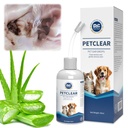 Dog Ear Cleaner, Contains Aloe Vera, Relieves Itching, Removes Earwax Buildup, Debris, Odors, Non Irritating, with Extended Soft Silicone Dropper, For Dogs and Cats, 1 Bottles (2.03 oz in total)