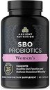Ancient Nutrition Probiotics for Women, SBO Probiotics Women's 60ct, Digestive and Immune Support, Bloating Relief for Women, Gluten Free, Superfoods Blend, 25 Billion CFUs*