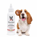 Warren London Ear Cleaner for Dogs & Cats 4 oz | Instant Aloe & Eucalyptus Ear Wash Solution – Cleans, Deodorizes, Soothes Itchy Ears, Prevents Wax & Odor | Puppy & Kitten Safe | Made in USA | 4oz