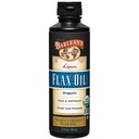 Βιολογικό Lignan flaxseed Oil της Barlean Υγρό συμπλήρωμα από ψυχρής συμπίεσης σπόρους λιναριού, 7,230 mg ALA Ωμέγα-3 λιπαρά οξέα για υγιή μαλλιά, δέρμα και μάτια, χωρίς γλουτένη, 12 oz