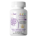 Probiotic 6 Selected Strains for Immune, Digestive & Gut Health, Men & Women, Vegan, Gluten-Free, Non-GMO, Organic Prebiotics, Cranberry Extract, AKK Formula, 90 Capsules, [45-Day Supply]