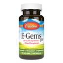 Carlson - E-Gems Plus, 400 IU (268 mg), Natural-Source Vitamin E, Optimal Wellness, 100 Soft Gels