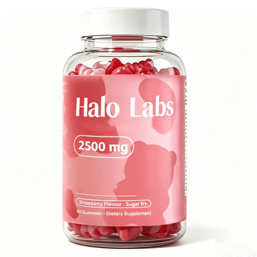 Collagen Gummies, Non-GMO, Strawberry Flavor, 60 Gummies (1PCS)