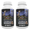 Purina Pro Plan Veterinary Supplements FortiFlora Chewable Dog Probiotic Supplement Tablets - 90 ct. Canister (Pack of 2)