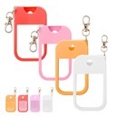 Protective Silicone Case for Touchland Hand Sanitizer with Keychain | Compatible with Power Mist & Glow Mist 1 fl oz | Anti-Slip Grip, Travel Cover Sleeve