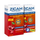 Zicam Cold Remedy Zinc Lozenges, Wild Cherry Flavor, 25 Count (Pack of 2)