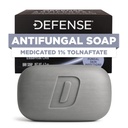 Defense Antifungal Bar Soap | Jock Itch, Ringworm, Athlete's Foot, Skin Fungus | Medicated Anti Fungal Treatment (One Bar, No Case)