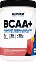Nutricost BCAA + Hydration Powder (Raspberry Lemonade) 30 Σερβιέτες - Διακλαδισμένη αλυσίδα Αμινοξέα με Hydration Complex - Χωρίς γλουτένη, Μη ΓΤΟ