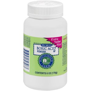 PACK OF 3 EACH BORIC ACID POWDER HUMCO 6OZ PT#395030396