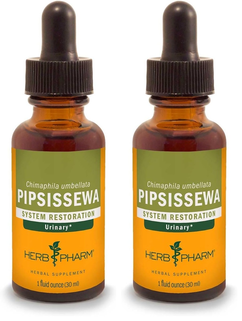 Herb Pharm Pipsissewa Liquid Extract for Urinary System Support - 1 Ounce (Pack of 2)